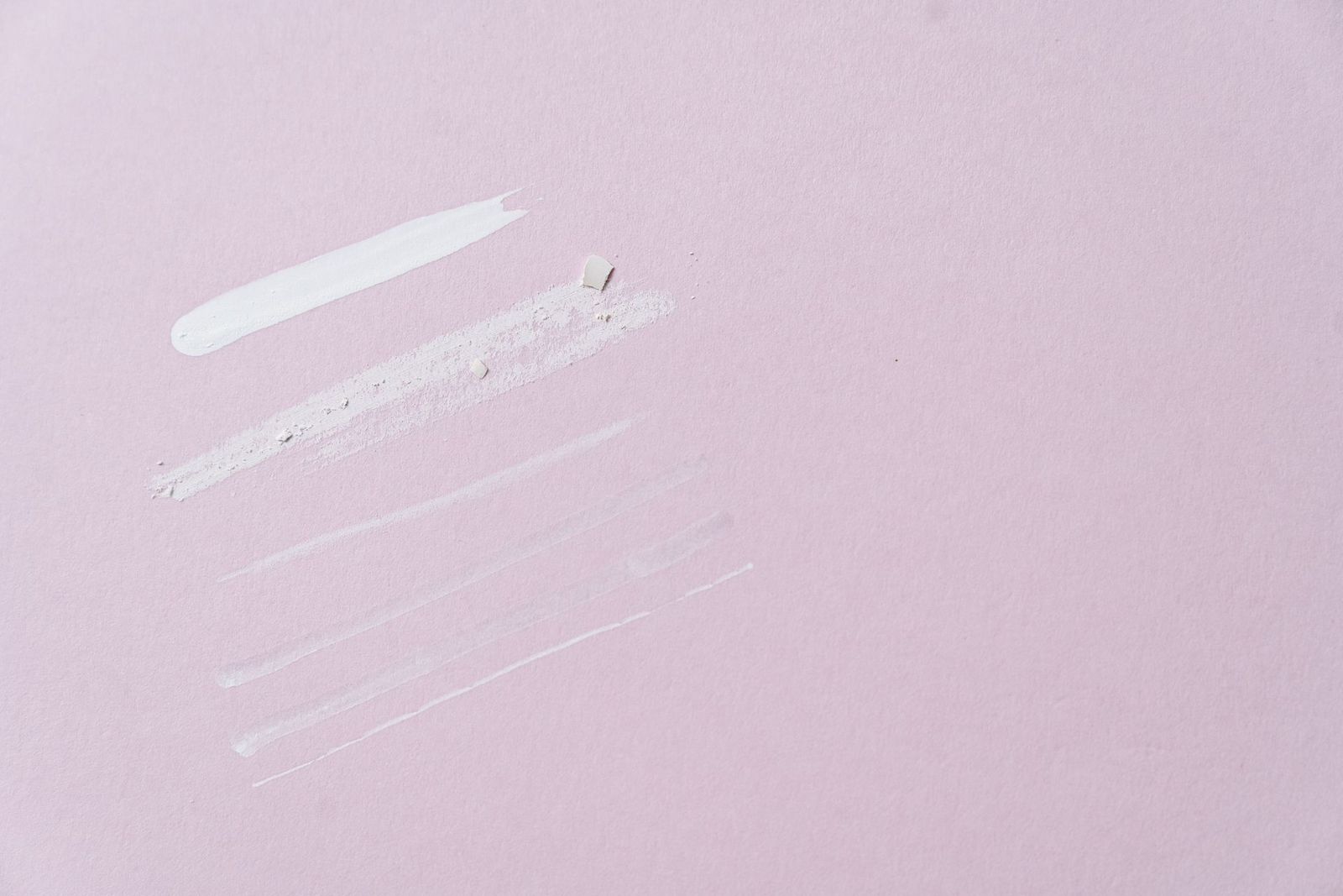 Smuga przezroczystego żelu