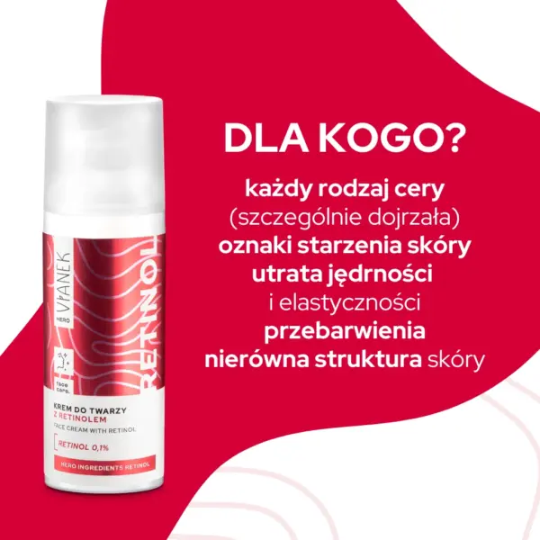 VIANEK HERO Krem do twarzy z retinolem – zdjęcie 2