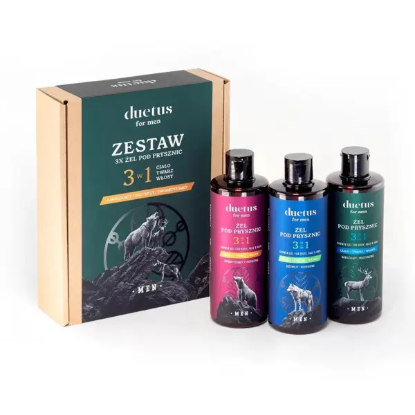 DUETUS for Men Zestaw do ciała dla mężczyzn