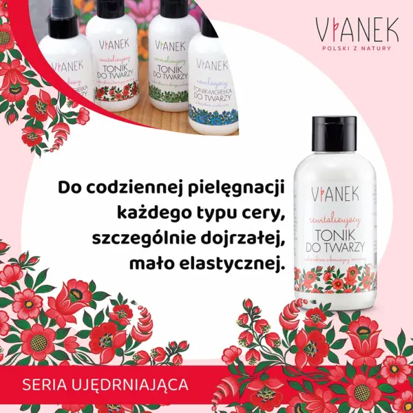 VIANEK Rewitalizujący tonik do twarzy – zdjęcie 2