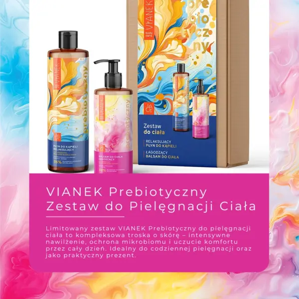 VIANEK Prebiotyczny Zestaw do Pielęgnacji Ciała – zdjęcie 2