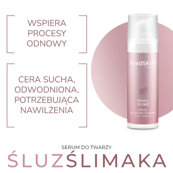 FEEDSKIN Serum ze śluzem ślimaka – zdjęcie 2