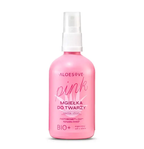 ALOESOVE PINK Mgiełka do twarzy