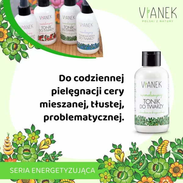 VIANEK Normalizujący tonik do twarzy – zdjęcie 2