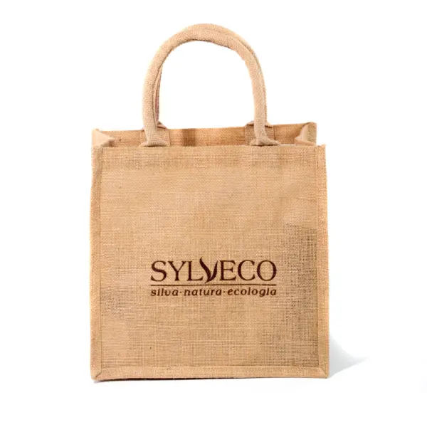 Torba jutowa z logo SYLVECO