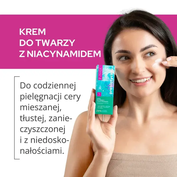 VIANEK Prebiotyczny Krem do twarzy z niacynamidem – zdjęcie 2