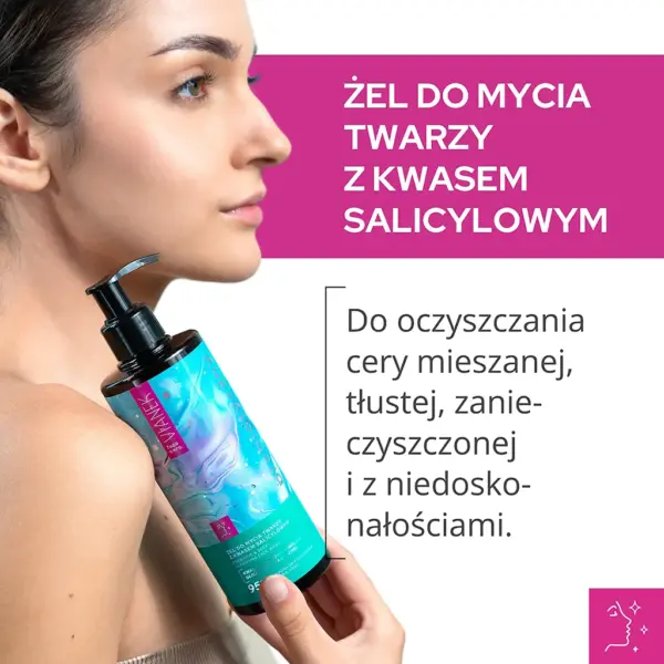 VIANEK Prebiotyczny Żel do mycia twarzy z kwasem salicylowym – zdjęcie 2