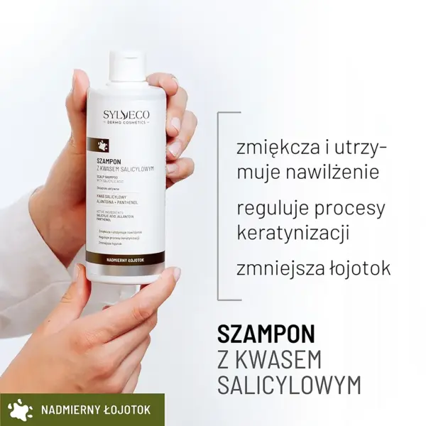 SYLVECO DERMO Szampon z kwasem salicylowym – zdjęcie 2