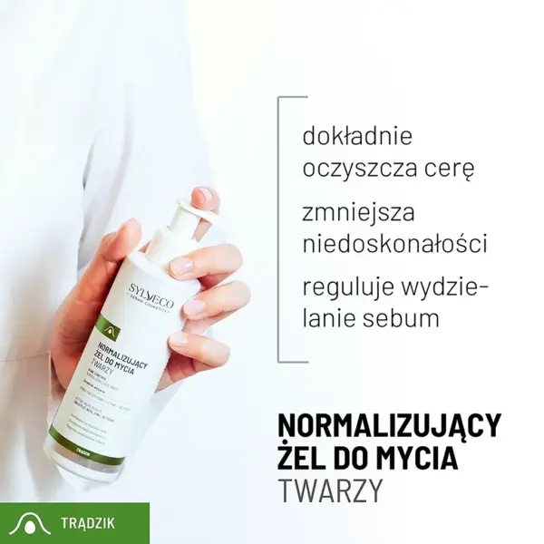 SYLVECO DERMO Normalizujący żel do mycia twarzy – zdjęcie 2