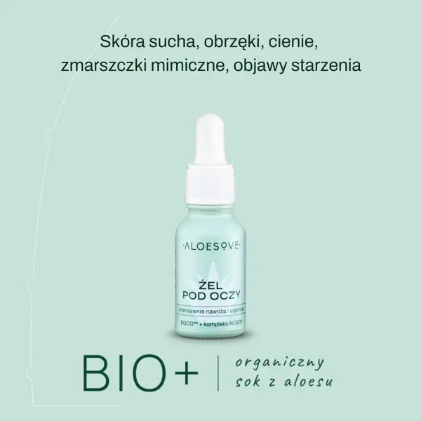 ALOESOVE Żel pod oczy nawilżający – zdjęcie 2