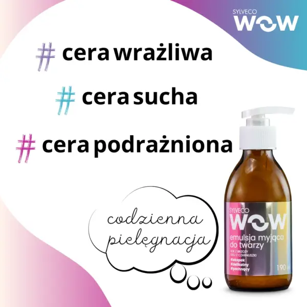 SYLVECO WOW Emulsja myjąca do twarzy – zdjęcie 2