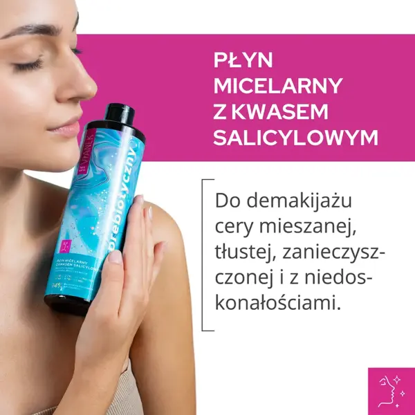 VIANEK Prebiotyczny Płyn micelarny z kwasem salicylowym – zdjęcie 2