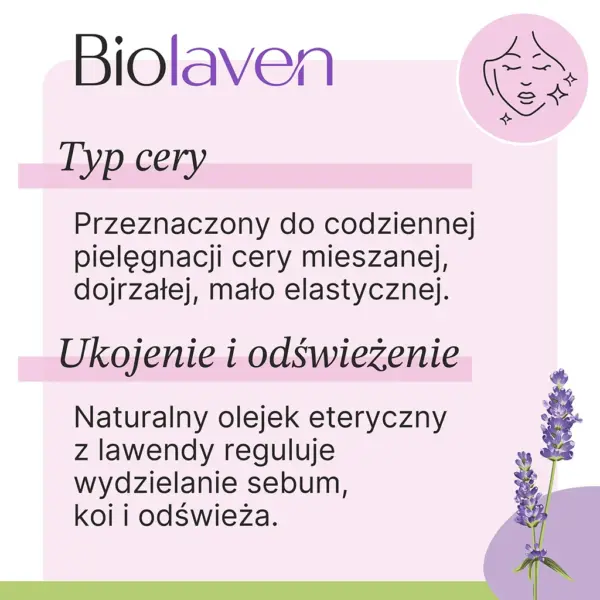 BIOLAVEN Krem do twarzy na dzień – zdjęcie 2