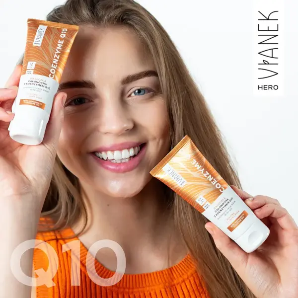 VIANEK HERO Maseczka całonocna do twarzy z koenzymem Q10 – zdjęcie 2
