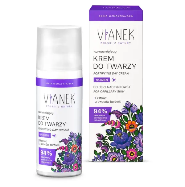VIANEK Wzmacniający krem do twarzy na dzień