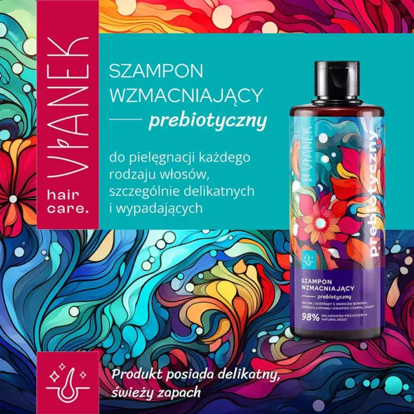 VIANEK Prebiotyczny szampon wzmacniający – zdjęcie 2