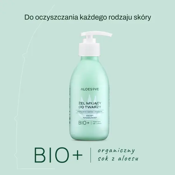ALOESOVE Żel myjący do twarzy – zdjęcie 2
