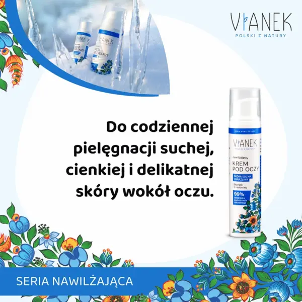 VIANEK Nawilżający krem pod oczy – zdjęcie 2