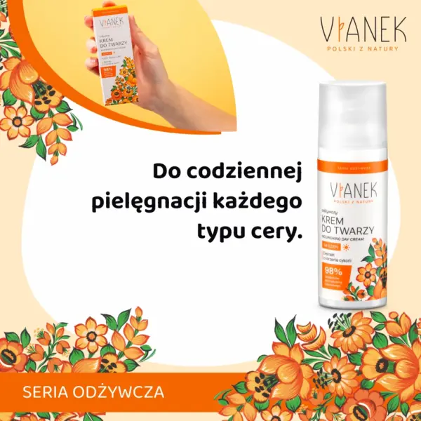 VIANEK Odżywczy krem do twarzy na dzień – zdjęcie 2