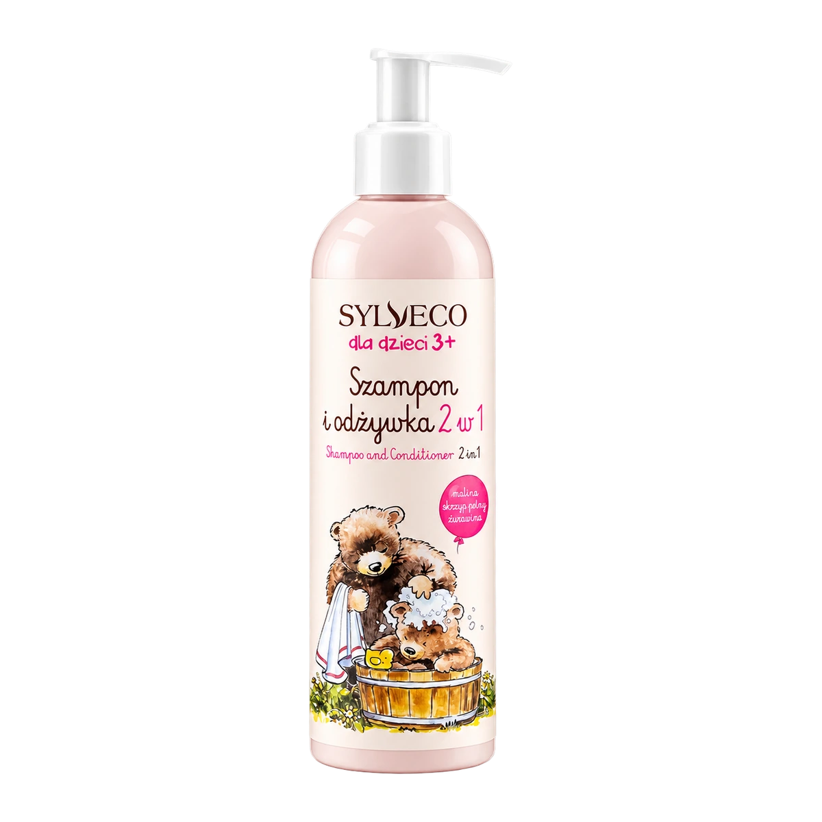 SYLVECO dla dzieci 3+ Szampon i odżywka 2w1