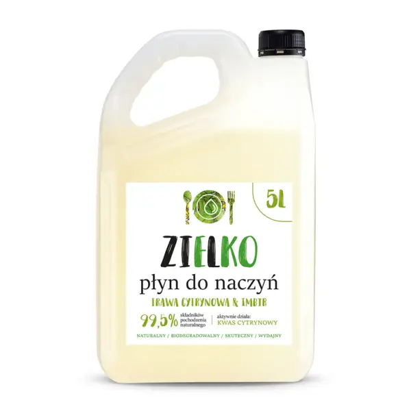 ZIELKO Płyn do mycia naczyń TRAWA CYTRYNOWA 5L
