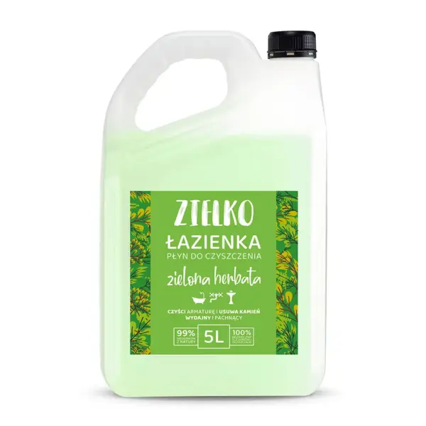 ZIELKO Płyn do czyszczenia łazienki Zielona Herbata 5L