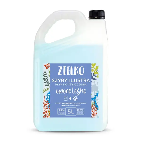 ZIELKO Płyn do czyszczenia szyb i luster o zapachu Owoce Leśne 5l