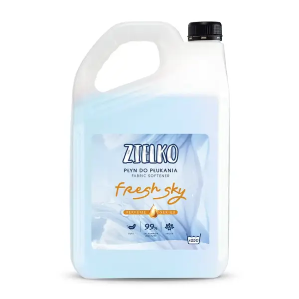 ZIELKO Płyn do płukania niebieski FRESH SKY 5L