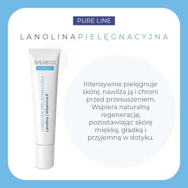 SYLVECO PURE LINE Lanolina pielęgnacyjna – zdjęcie 2