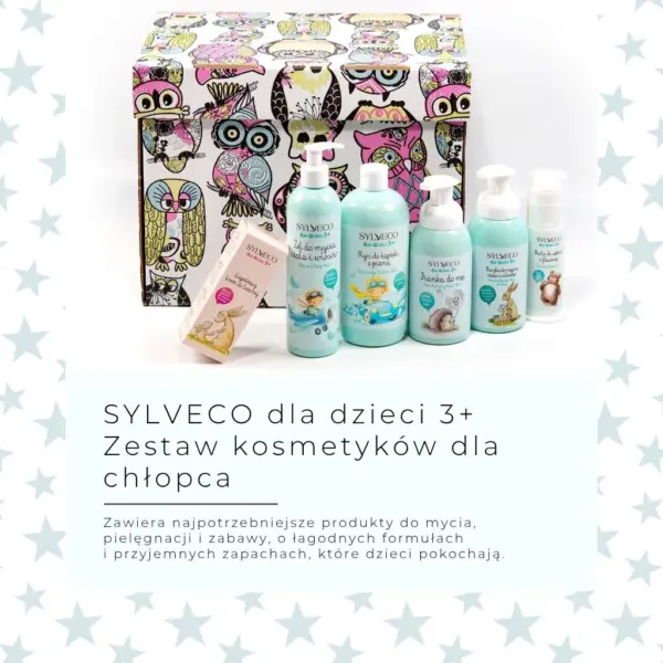 SYLVECO dla dzieci 3+ Zestaw kosmetyków dla chłopca – zdjęcie 2