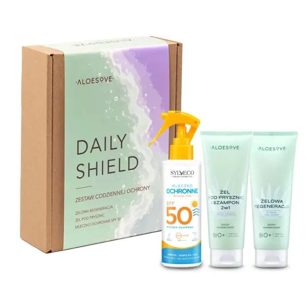ALOESOVE DAILY SHIELD Zestaw do ciała