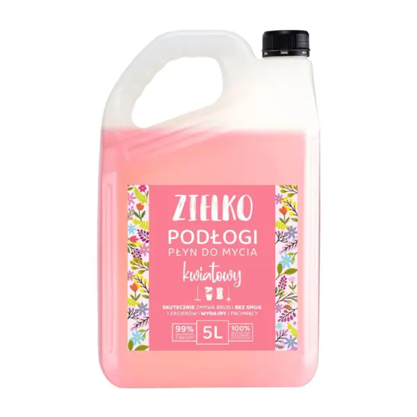 ZIELKO PODŁOGI Płyn do mycia Kwiatowy 5L
